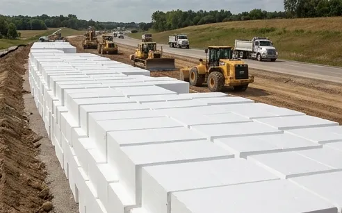 Geofoam Roadwork